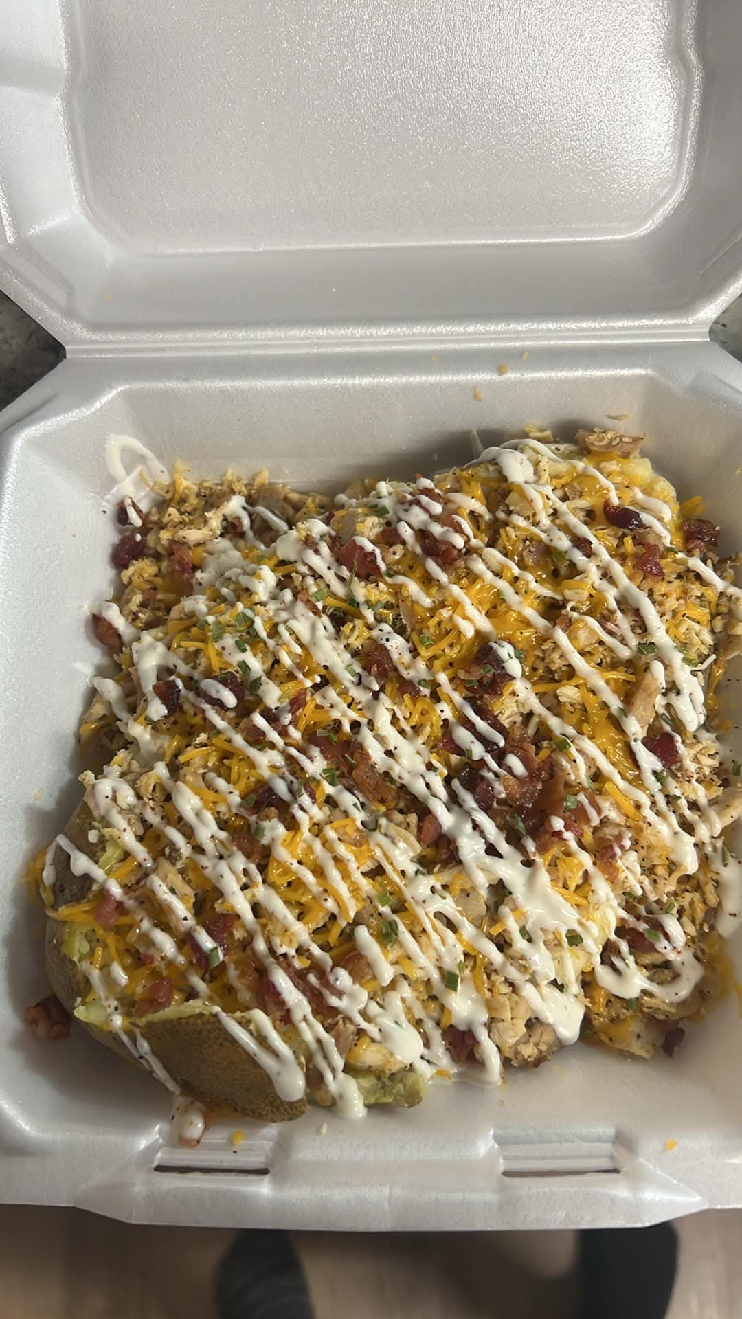 Grilled Chicken Spud